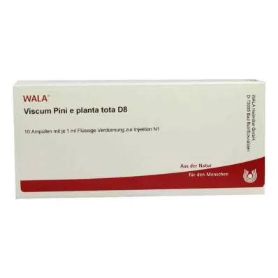 Viscum Pini e planta tota D8 ampuller (10x1 ml)