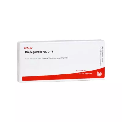 BINDEGEWEBE GL D 12 ampuller, 10X1 ml