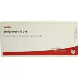 BINDEGEWEBE GL D 15 ampuller, 10X1 ml