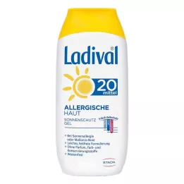 LADIVAL Gel til allergisk hud LSF 20, 200 ml