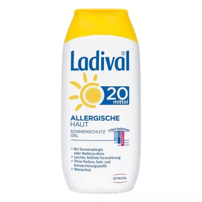 LADIVAL Gel til allergisk hud LSF 20, 200 ml