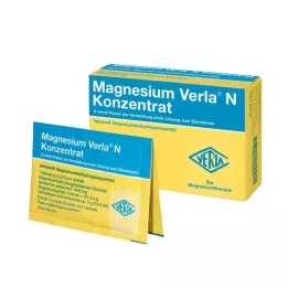 MAGNESIUM VERLA N Koncentrat til oral brug, 20 stk