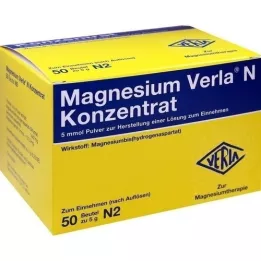 MAGNESIUM VERLA N Koncentrat til oral brug, 50 stk
