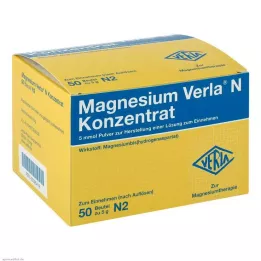 MAGNESIUM VERLA N Koncentrat til oral brug, 50 stk