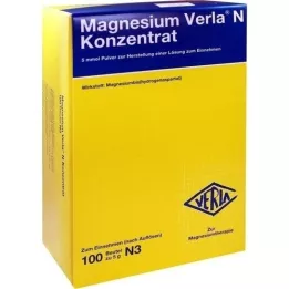 MAGNESIUM VERLA N Koncentrat til oral brug, 100 stk