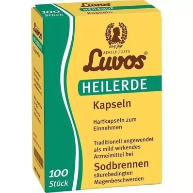 LUVOS Kapsler af helbredende ler, 100 stk