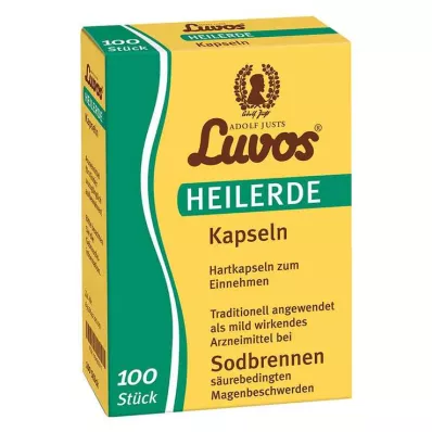 LUVOS Kapsler af helbredende ler, 100 stk