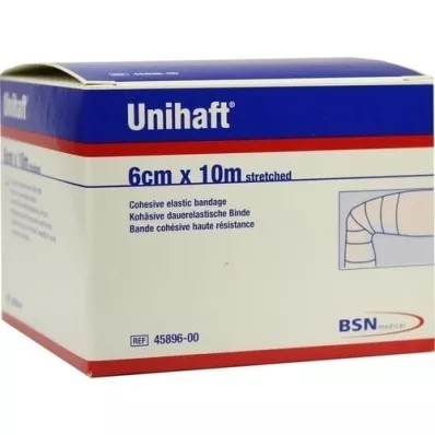 UNIHAFT Ideel bandage 6 cmx10 m, 1 stk