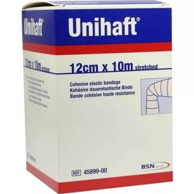 UNIHAFT Ideel bandage 12 cmx10 m, 1 stk UNIHAFT Ideel bandage 12 cmx10 m, 1 stk