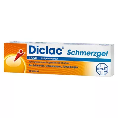 DICLAC Smertegel 1%, 50 g