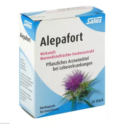 ALEPAFORT Marietidsel hårde kapsler, 30 stk