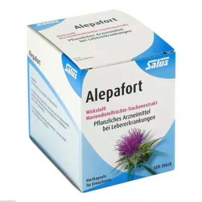 ALEPAFORT Marietidsel hårde kapsler, 100 stk