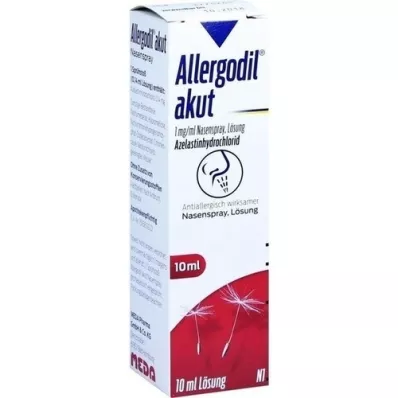 ALLERGODIL akut næsespray, 10 ml