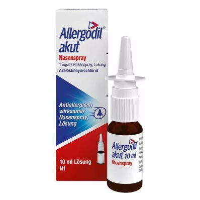 ALLERGODIL akut næsespray, 10 ml ALLERGODIL akut næsespray, 10 ml