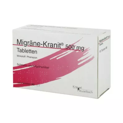 MIGRÄNE KRANIT 500 mg tabletter, 100 stk