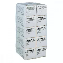 UNIZINK 50 enterotabletter, 10X50 stk