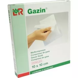 GAZIN Gazekomp. 10x10 cm steril 8-fold, 5X2 stk