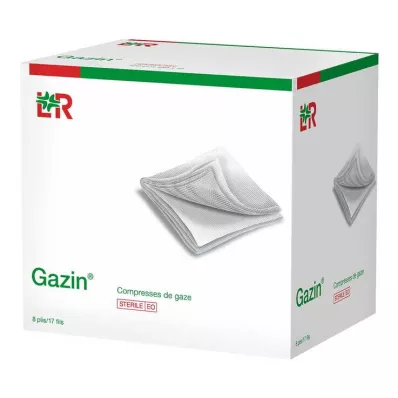 GAZIN Gaze komp. 10x10 cm steril 8-fold, 25X2 stk