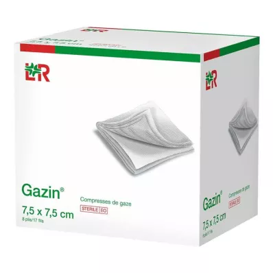 GAZIN Gaze komp. 7,5x7,5 cm steril 8-fold, 50X2 stk