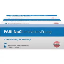 PARI NaCl-inhalationsopløsningsampuller, 120X2,5 ml