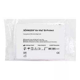 AIR-VITA Bi-Protect åndedrætsmaske, 1 stk