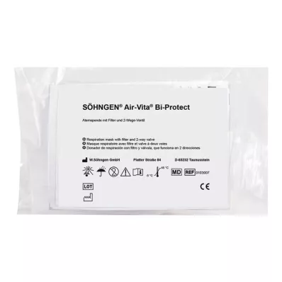 AIR-VITA Bi-Protect åndedrætsmaske, 1 stk AIR-VITA Bi-Protect åndedrætsmaske, 1 stk