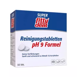 FITTYDENT Superrengøringstabletter, 32 stk