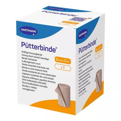 PÜTTER Bandage 8 cmx5 m, 1 stk