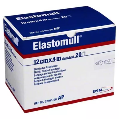 ELASTOMULL 12 cmx4 m elastisk fikseringstape 2103, 20 stk