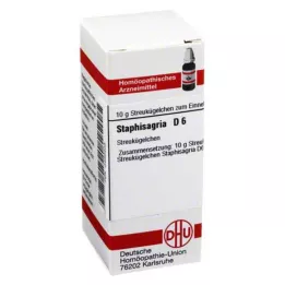 STAPHISAGRIA D 6 kugler, 10 g