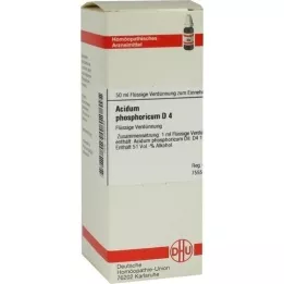 ACIDUM PHOSPHORICUM D 4 fortynding, 50 ml