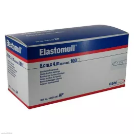 ELASTOMULL 8 cmx4 m elastisk fikseringstape 45252, 100 stk