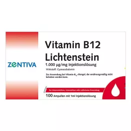 VITAMIN B12 1.000 μg Lichtenstein-ampuller, 100X1 ml