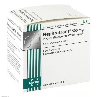 NEPHROTRANS enterokapsler, 100 stk NEPHROTRANS enterokapsler, 100 stk