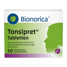 TONSIPRET Tabletter, 50 stk