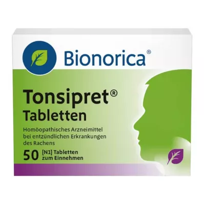 TONSIPRET Tabletter, 50 stk