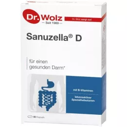 SANUZELLA D Cellulose Kapsler, 60 Kapsler