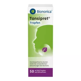 TONSIPRET Dråber, 50 ml