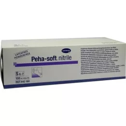 PEHA-SOFT nitril Unt.Handsch.unste.puderfrei S, 100 stk