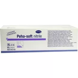 PEHA-SOFT nitril Unt.Handsch.unste.puderfrei XL, 90 stk