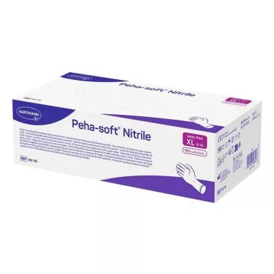 PEHA-SOFT nitril Unt.Handsch.unste.puderfrei XL, 90 stk