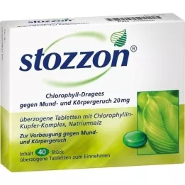 STOZZON Klorofylovertrukne tabletter, 40 stk