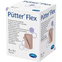 PÜTTER Flexbandage 8 cmx5 m, 1 stk