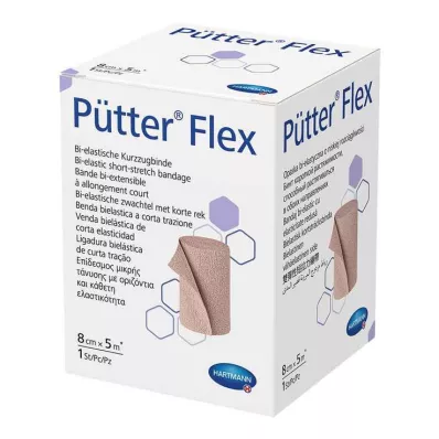 PÜTTER Flexbandage 8 cmx5 m, 1 stk