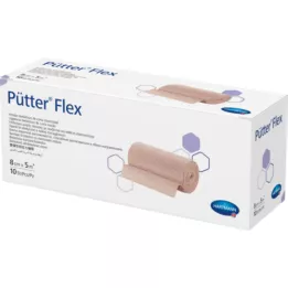 PÜTTER Flexbandage 8 cmx5 m, 10 stk