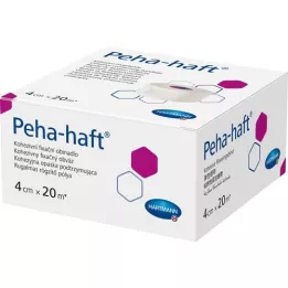 PEHA-HAFT Fikseringsbandage latexfri 4 cmx20 m, 1 stk