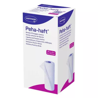 PEHA-HAFT Fikseringsbandage latexfri 10 cmx4 m, 1 stk
