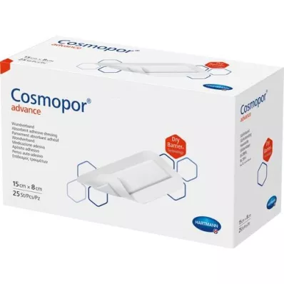 COSMOPOR Advance sårforbinding 8x15 cm, 25 stk