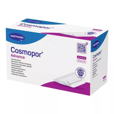 COSMOPOR Advance sårforbinding 8x15 cm, 25 stk