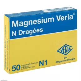 MAGNESIUM VERLA N overtrukne tabletter